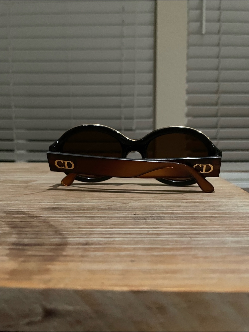Christian Dior Brown Acetate Sunglasses 13X 52 20 135